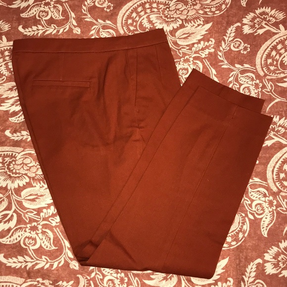 J Crew “Martie” Slim Crop Stretch Cotton Pants - Picture 3 of 4